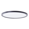 Brilliant - LED stropné svietidlo MILTON LED/18W/230V priemer 29,3 cm čierne