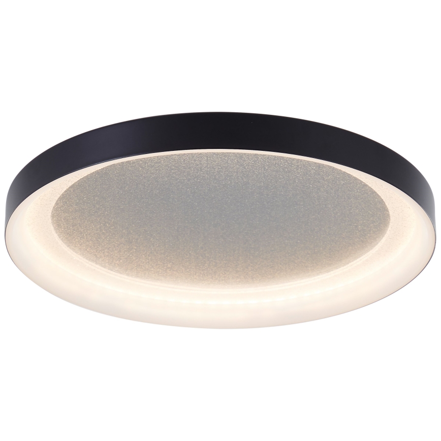 Brilliant - LED Stropné svietidlo QUITO LED/24W/230V 3000K pr. 33 cm čierna