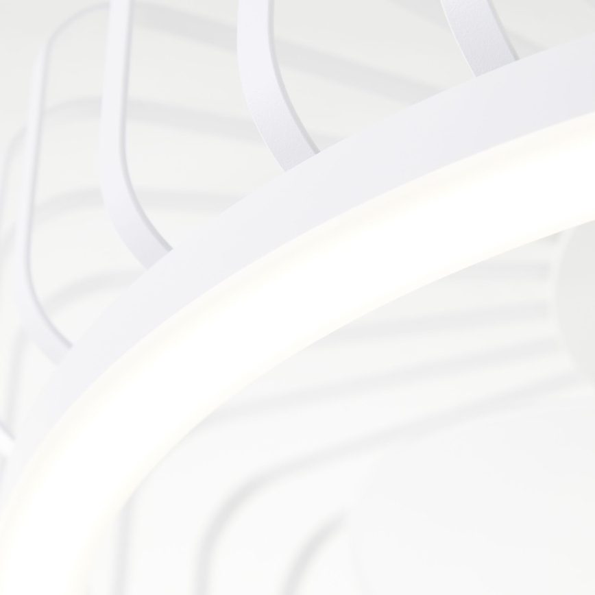 Brilliant - LED stmievateľné stropné svietidlo s ventilátorom CAPO LED/36W/230V 2700-6500K priemer 48 cm biela + diaľkové ovládanie
