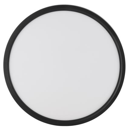 Brilliant - LED stropné svietidlo s pohybovým a súmrakovým senzorom GALO LED/26W/230V pr. 40 cm čierne