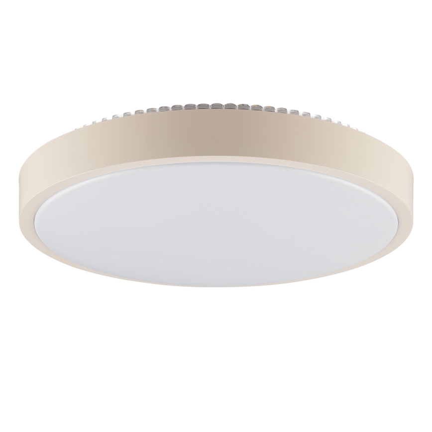 Brilliant - LED stropné svietidlo SOLISTRA LED/18W/230V, priemer 34,5 cm, béžové