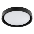 Brilliant - LED stropné svietidlo SONORA LED/12W/230V 3000K pr. 31 cm čierne