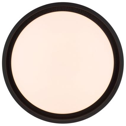 Brilliant - LED stropné svietidlo SONORA LED/12W/230V 3000K pr. 31 cm čierne