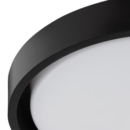 Brilliant - LED stropné svietidlo SONORA LED/12W/230V 3000K pr. 31 cm čierne