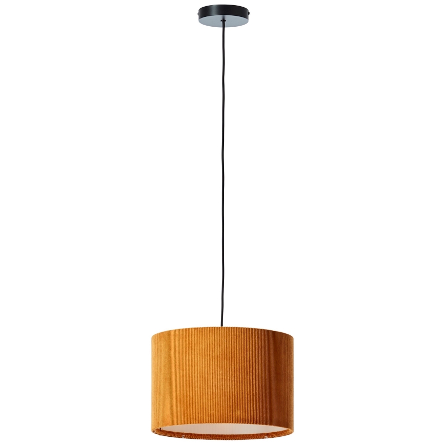 Brilliant - Luster na lanku TONY 1xE27/20W/230V pr. 35 cm oranžová