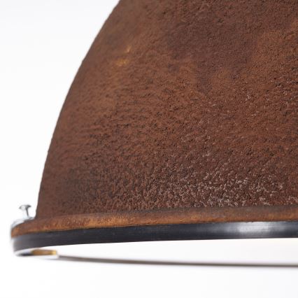 Brilliant - Luster na reťazi JESPER GLAS 1xE27/60W/230V medený