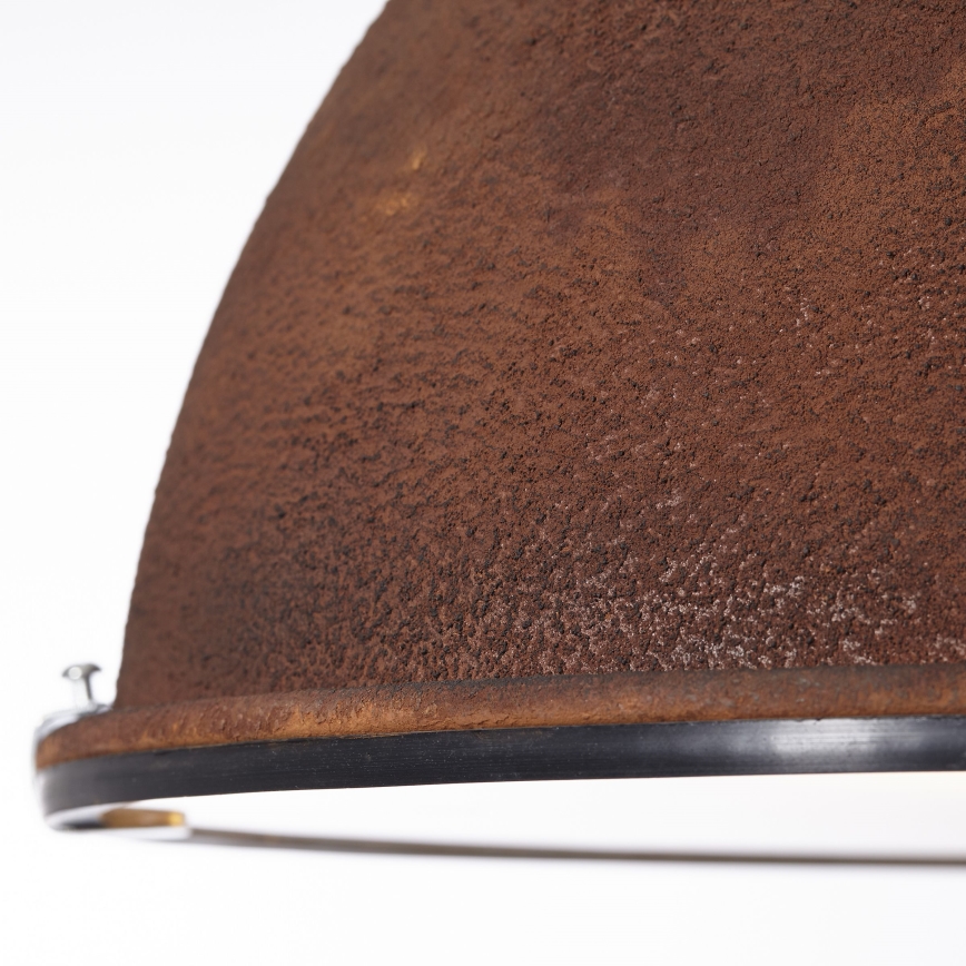 Brilliant - Luster na reťazi JESPER GLAS 1xE27/60W/230V medený