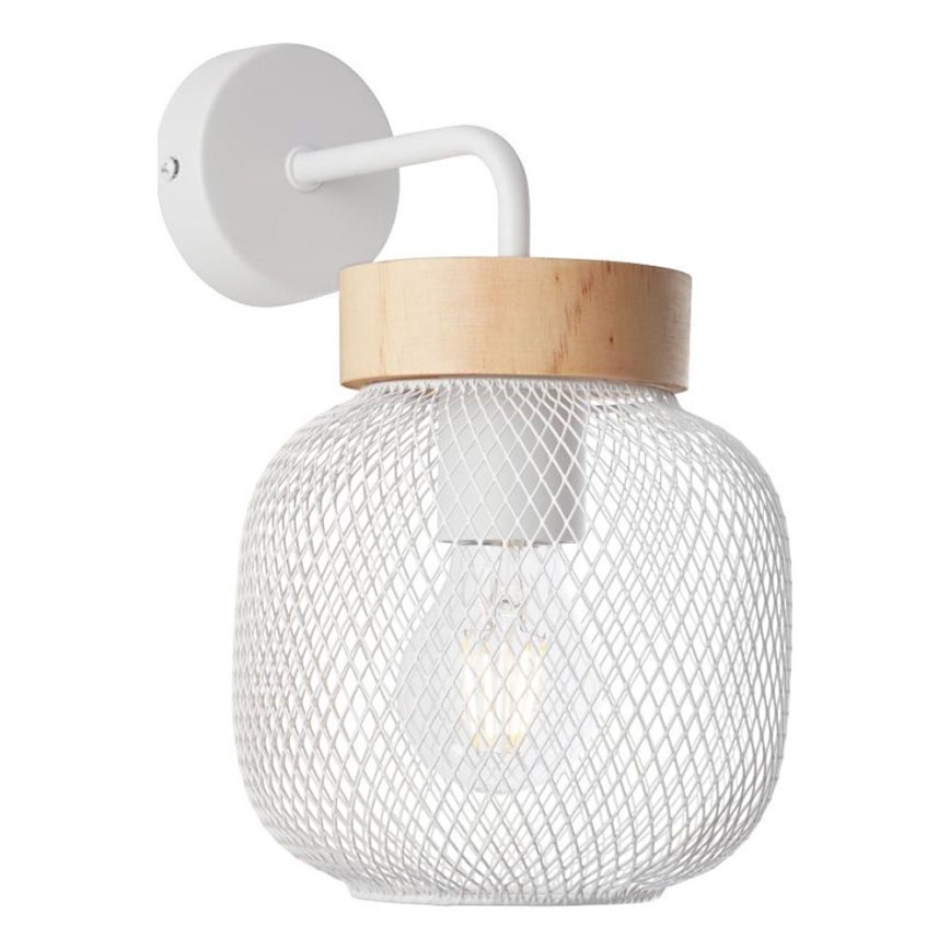 Brilliant - Nástenná lampa GIADA 1xE27/40W/230V biela