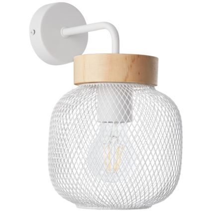 Brilliant - Nástenná lampa GIADA 1xE27/40W/230V biela