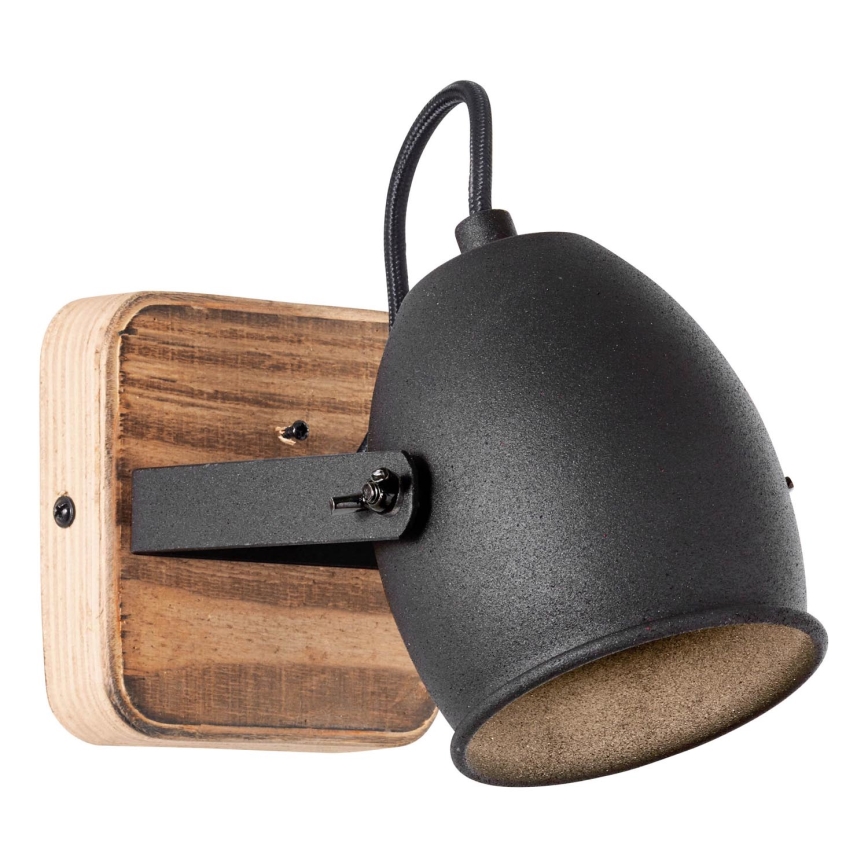 Brilliant - Nástenné bodové svietidlo CROWTON 1xGU10/6W/230V borovica