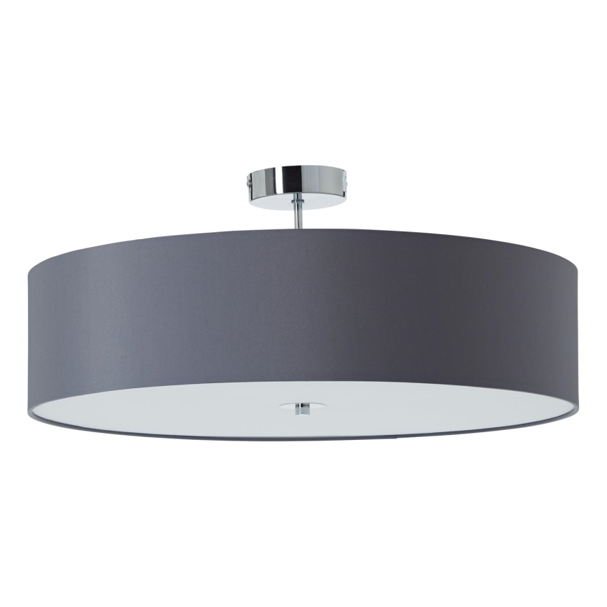 Brilliant - Prisadený luster ANDRIA 3xE27/60W/230V pr. 60 cm antracit