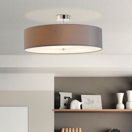 Brilliant - Prisadený luster ANDRIA 3xE27/60W/230V pr. 60 cm antracit