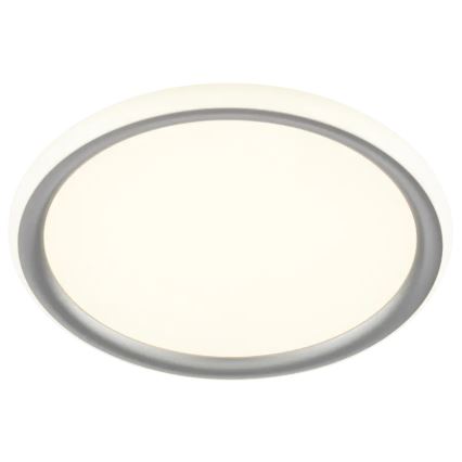 Brilliant - stmievané LED stropné svietidlo CARLOZ LED/16W/230V pr. 30 cm biela/šedá