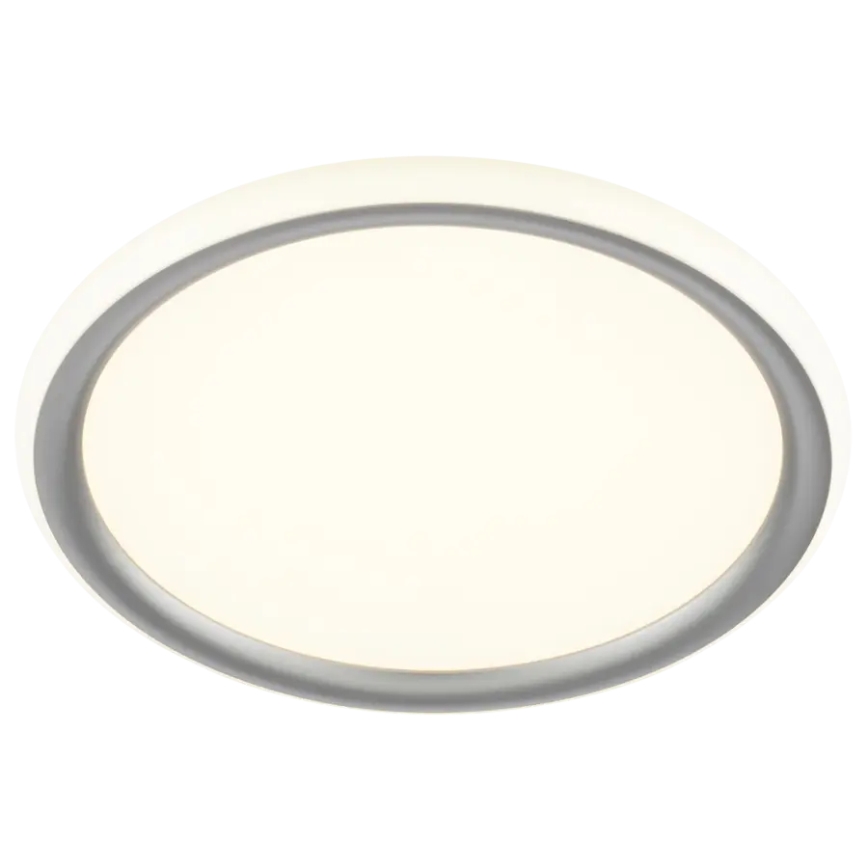 Brilliant - stmievané LED stropné svietidlo CARLOZ LED/16W/230V pr. 30 cm biela/šedá