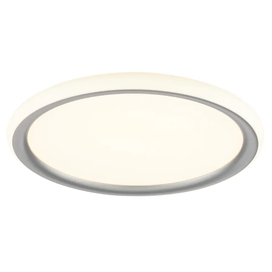 Brilliant - stmievané LED stropné svietidlo CARLOZ LED/16W/230V pr. 30 cm biela/šedá