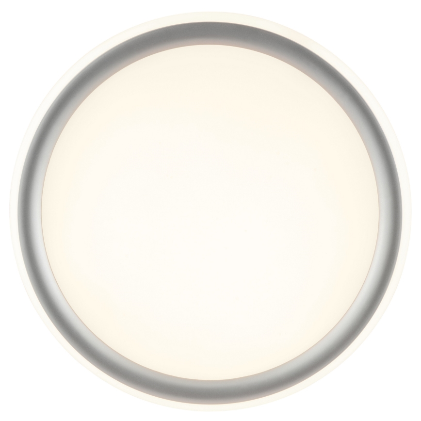 Brilliant - stmievané LED stropné svietidlo CARLOZ LED/16W/230V pr. 30 cm biela/šedá