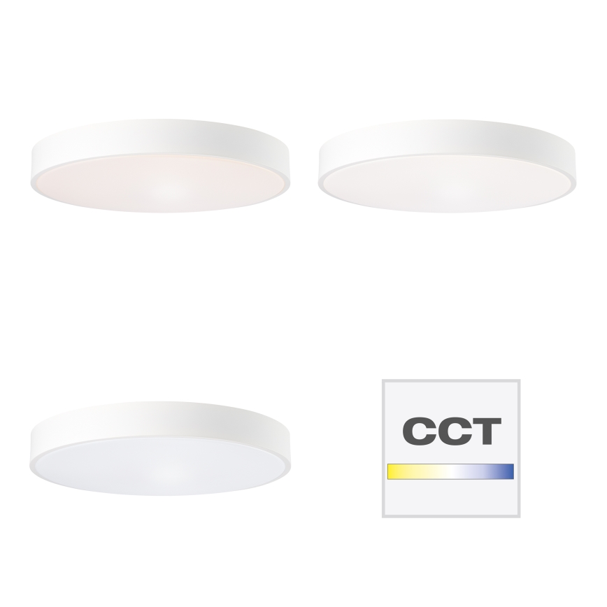 Brilliant - stmievateľné stropné svietidlo SLIMLINE LED/60W/230V 3000-6500K pr. 49 cm biele + diaľkové ovládanie