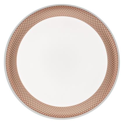 Brilliant - LED stmievateľné stropné svietidlo WALDO LED/36W/230V 3000-6500K pr. 48,5 cm biela/ružové zlato + diaľkové ovládanie