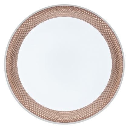 Brilliant - LED stmievateľné stropné svietidlo WALDO LED/36W/230V 3000-6500K pr. 48,5 cm biela/ružové zlato + diaľkové ovládanie