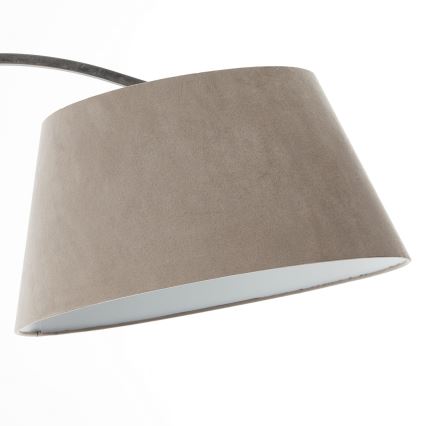 Brilliant - Stojacia lampa BROK 1xE27/60W/230V taupe