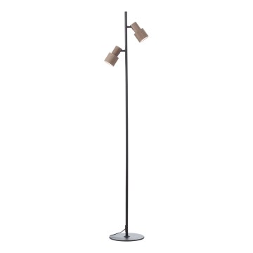 Brilliant - Stojacia lampa CADIZ 2xGU10/10W/230V bronzová