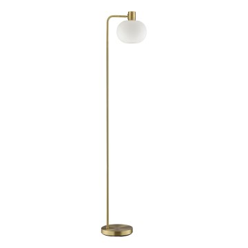 Brilliant - Stojacia lampa FANNY 1xE27/20W/230V mosadz