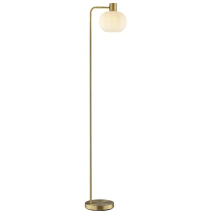 Brilliant - Stojacia lampa FANNY 1xE27/20W/230V mosadz