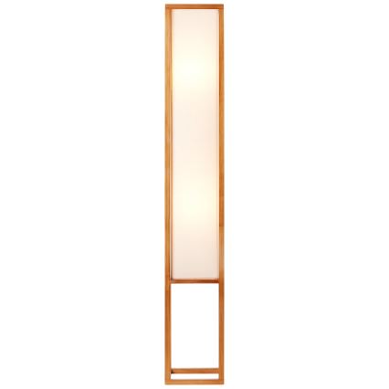 Brilliant - Stojacia lampa SEASIDE 2xE27/40W/230V biela/hnedá