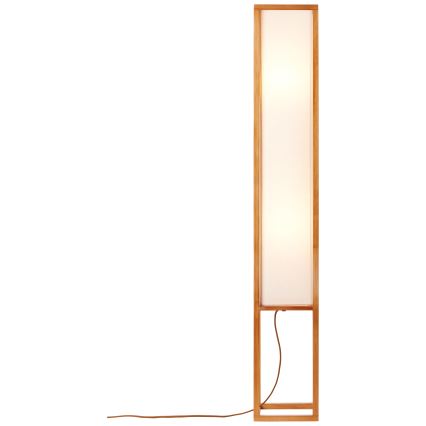 Brilliant - Stojacia lampa SEASIDE 2xE27/40W/230V biela/hnedá