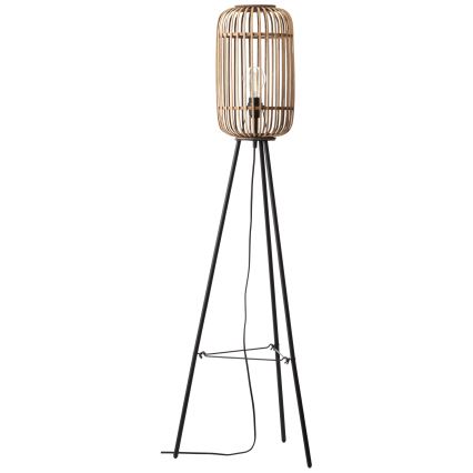 Brilliant - Stojacia lampa WOODROW 1xE27/60W/230V bambus
