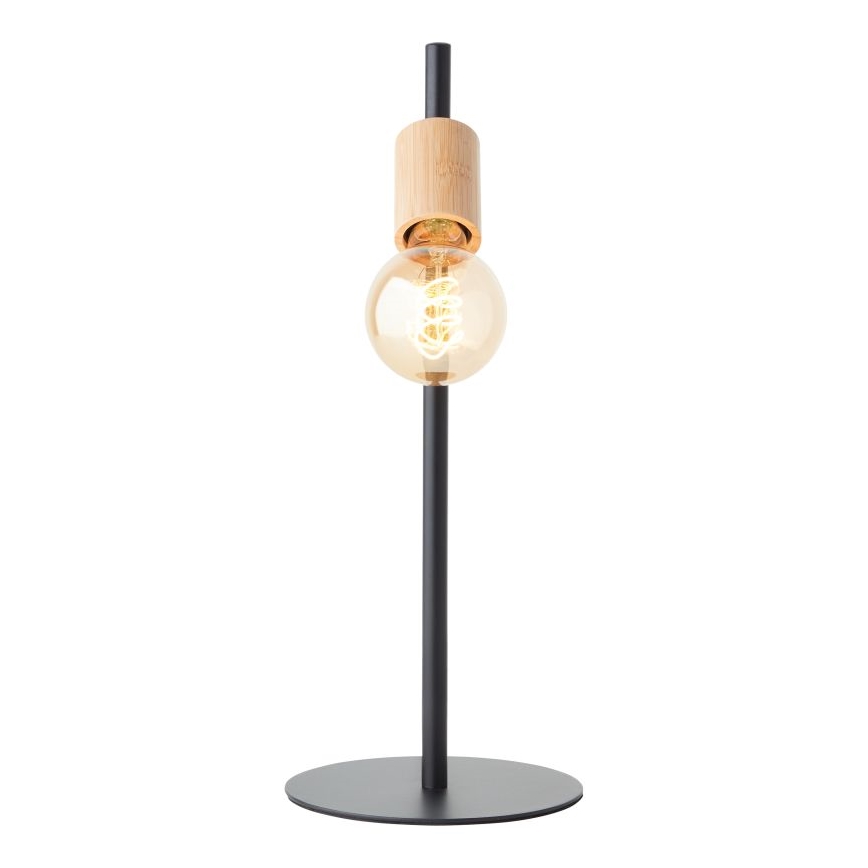 Brilliant - Stolná lampa 1xE27/28W/230V bambus