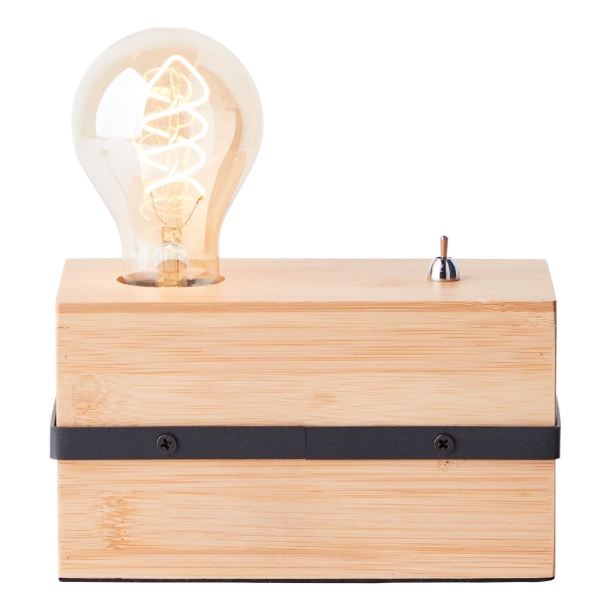 Brilliant - Stolná lampa BENNY 1xE27/40W/230V bambus