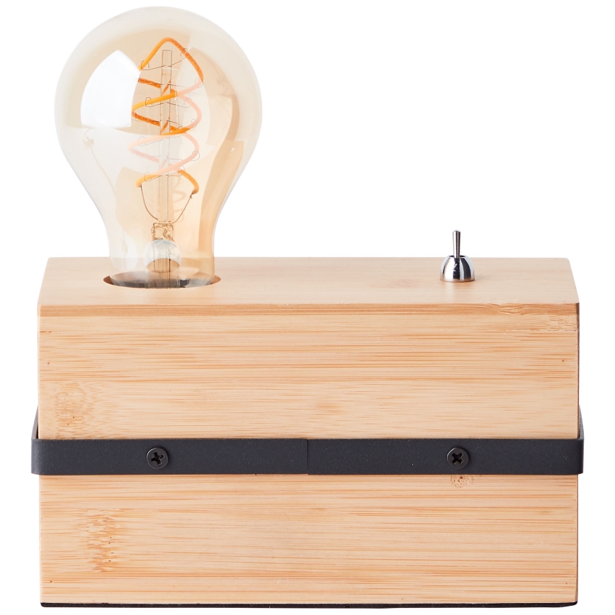 Brilliant - Stolná lampa BENNY 1xE27/40W/230V bambus