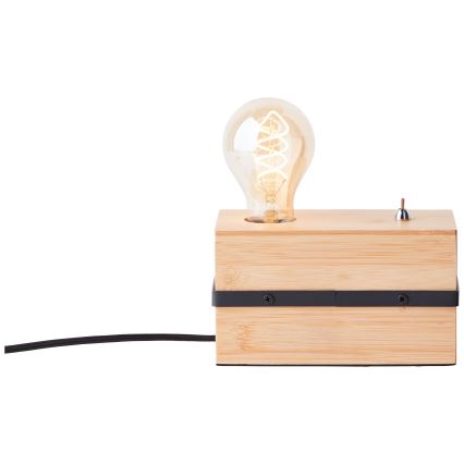 Brilliant - Stolná lampa BENNY 1xE27/40W/230V bambus