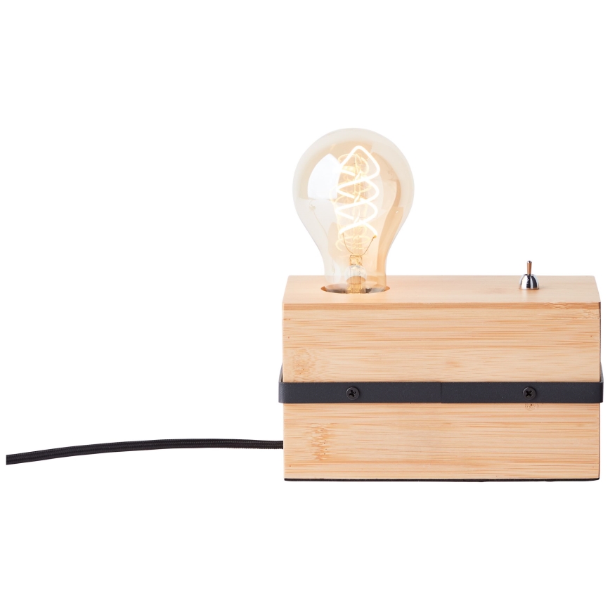 Brilliant - Stolná lampa BENNY 1xE27/40W/230V bambus