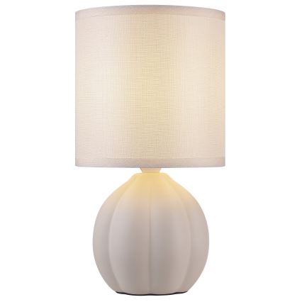 Brilliant - Stolná lampa DUNE 1xE14/20W/230V biela
