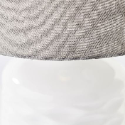Brilliant - Stolná lampa ILYSA 1xE14/40W/230V biela/šedá