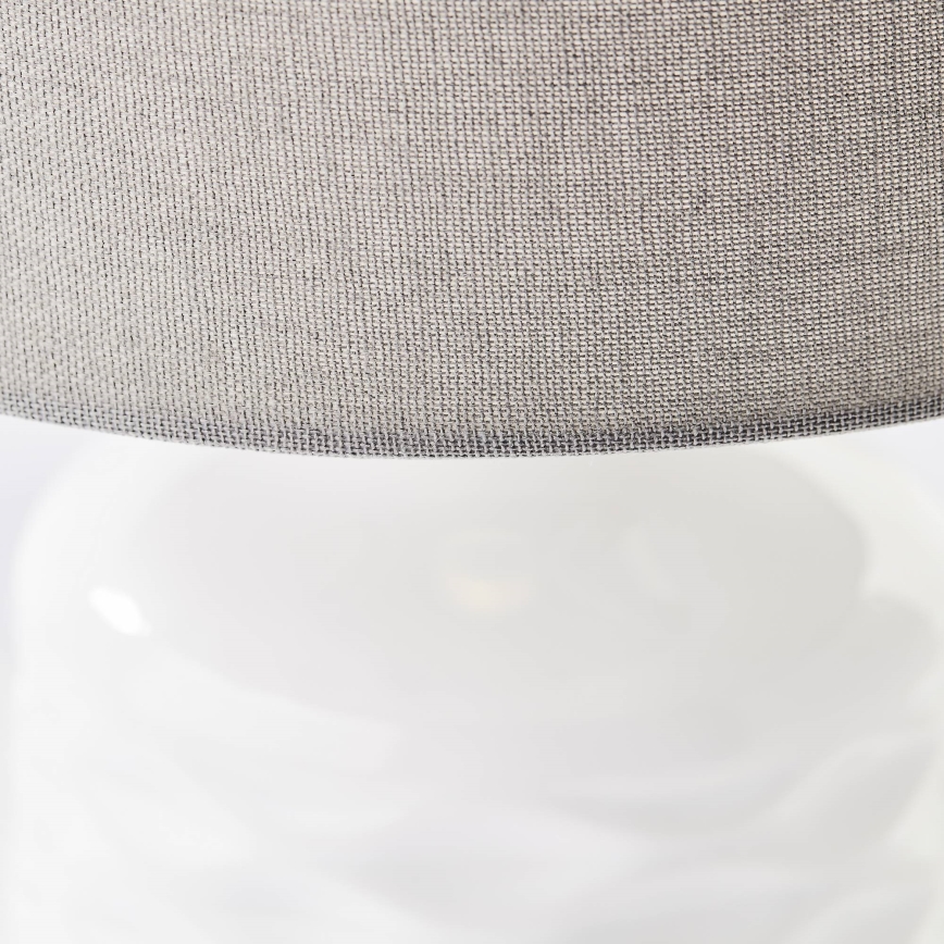 Brilliant - Stolná lampa ILYSA 1xE14/40W/230V biela/šedá