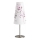 Brilliant - Stolná lampa ISI 1xE14/40W/230V biela/ružová/lesklý chróm