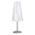 Brilliant - Stolná lampa ISI 1xE14/40W/230V biela/šedá/lesklý chróm