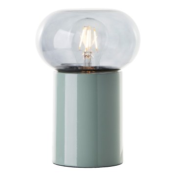 Brilliant - Stolná lampa KNUT 1xE27/25W/230V zelená/číra