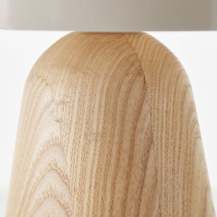 Brilliant - Stolná lampa NALAM 1xE14/40W/230V béžová/jaseň