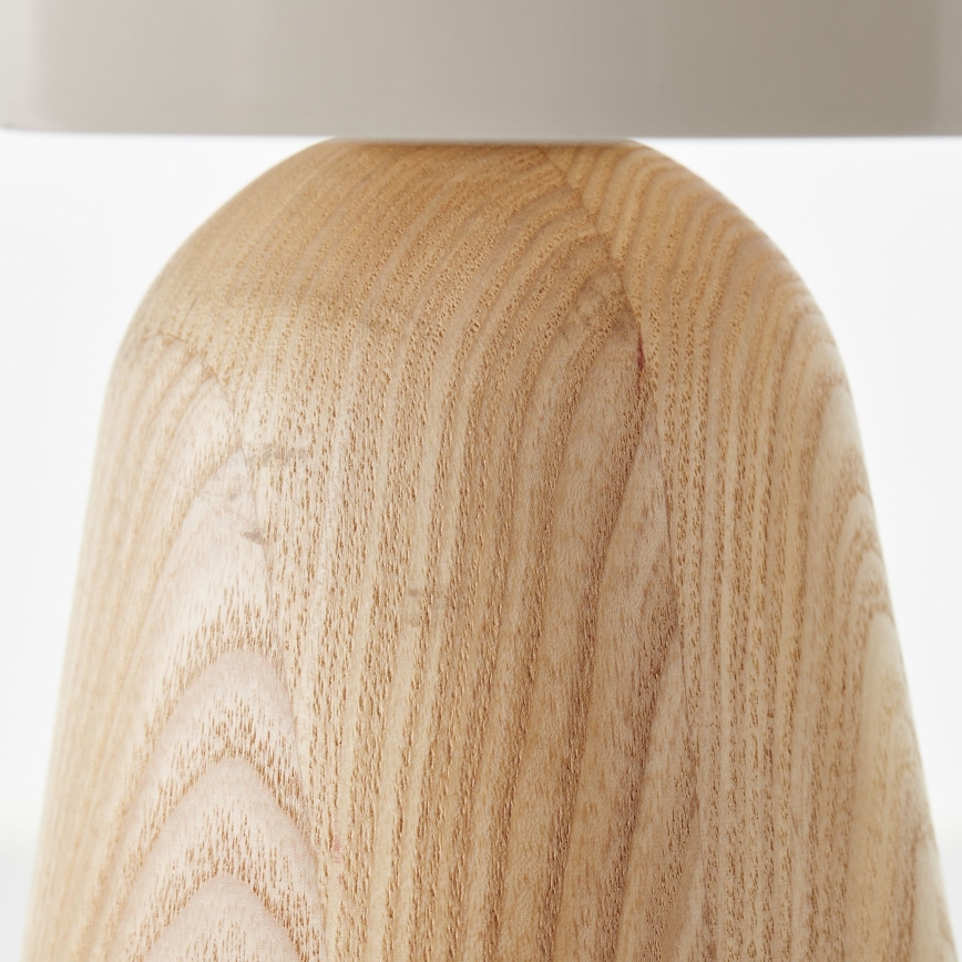 Brilliant - Stolná lampa NALAM 1xE14/40W/230V béžová/jaseň
