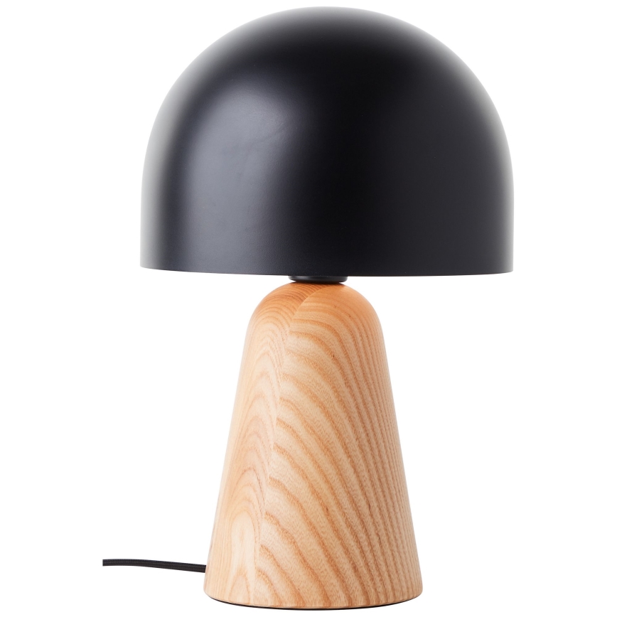 Brilliant - Stolná lampa NALAM 1xE14/40W/230V čierna/jaseň