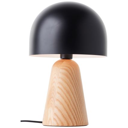 Brilliant - Stolná lampa NALAM 1xE14/40W/230V čierna/jaseň