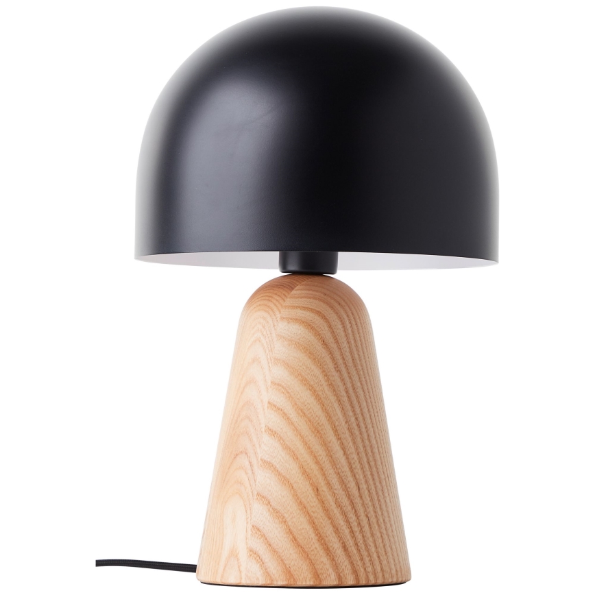 Brilliant - Stolná lampa NALAM 1xE14/40W/230V čierna/jaseň