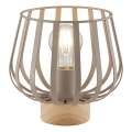 Brilliant - Stolná lampa NORDIC CAGE 1xE27/20W/230V béžová