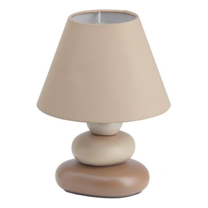 Brilliant - Stolná lampa PAOLO 1xE14/40W/230V keramika/béžová