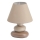 Brilliant - Stolná lampa PAOLO 1xE14/40W/230V keramika/béžová