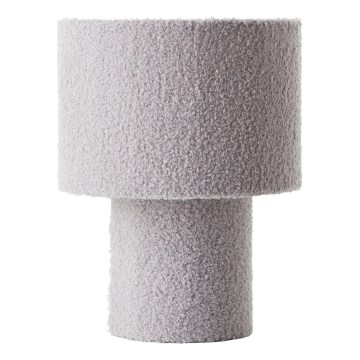 Brilliant - Stolná lampa TEDDY 1xE27/20W/230V sivá